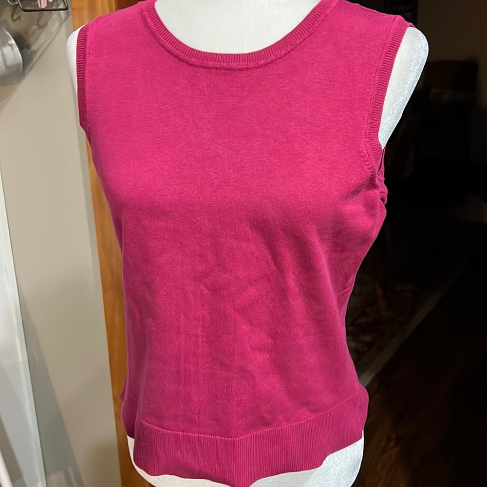 Charter Club Silk Blend Shell Top Sz S